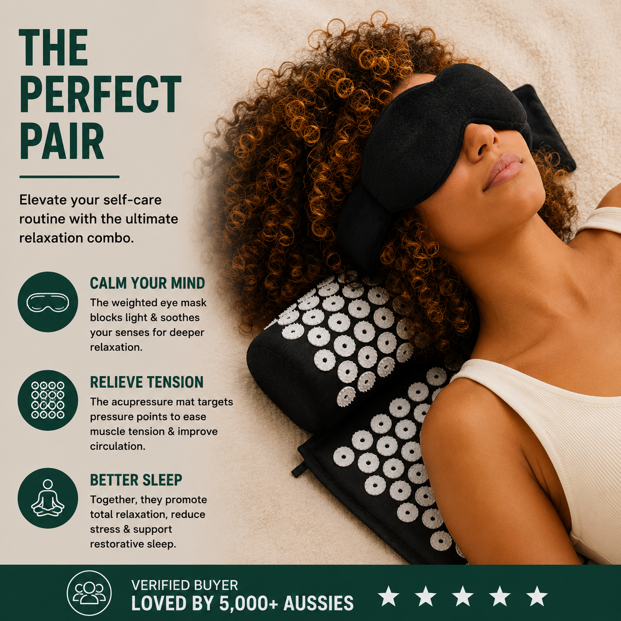 Releef™ Weighted Eye Mask