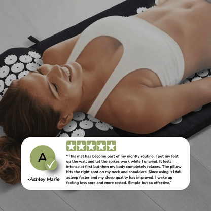 Releef™ Acupressure Massage Mat and Pillow